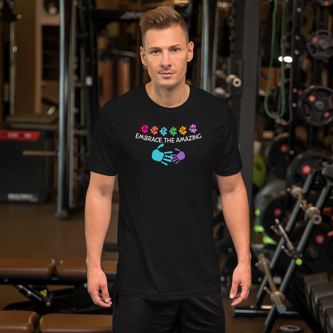 Autism Dad T Shirts | Embrace the Amazing - LakiKid