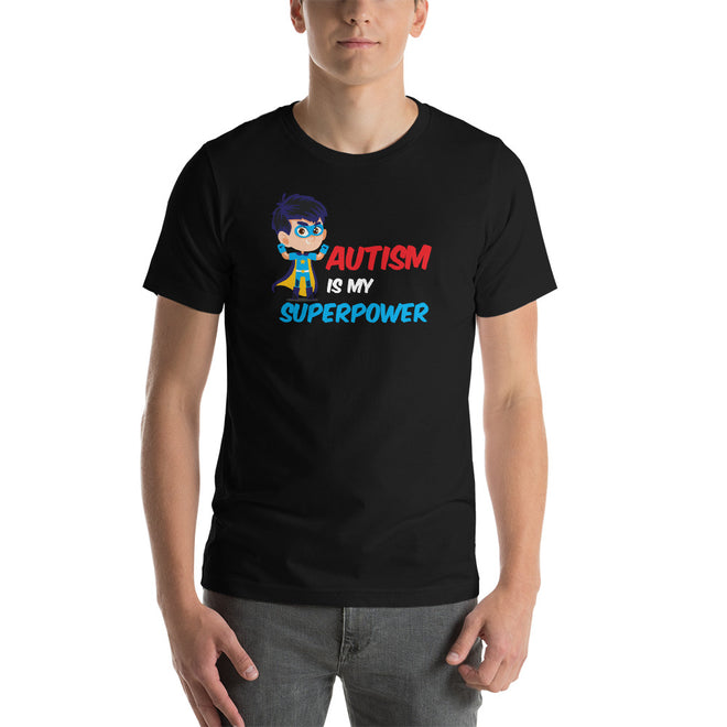 Autism Dad T Shirts | Autism Is My Super Power - LakiKid