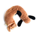 Weighted Neck Pillow for Kids: Perfect Travel Companion for long plane and car rides with Extra Sensory Input. Help Anxiety in Kid - 3 lbs by LakiKid - LakiKid