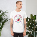 Autism Dad T Shirts | Proud Dad Of An Autism Superhero Hand Print - LakiKid