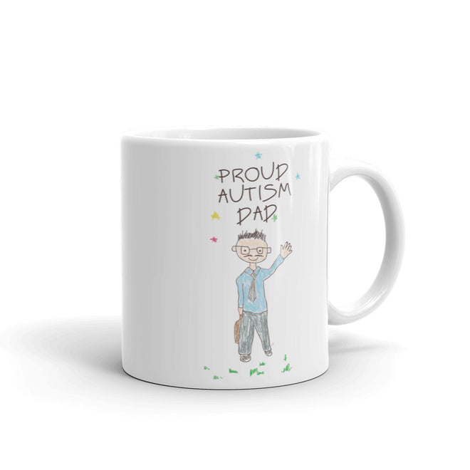 Autism Awareness Merchandise | Proud Autism Dad Mugs - LakiKid