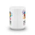 Autism Awareness Merchandise | Proud Dad Of An Autism Superhero Puzzle Piece Mugs - LakiKid