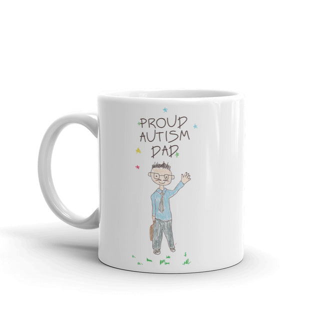 Autism Awareness Merchandise | Proud Autism Dad Mugs - LakiKid