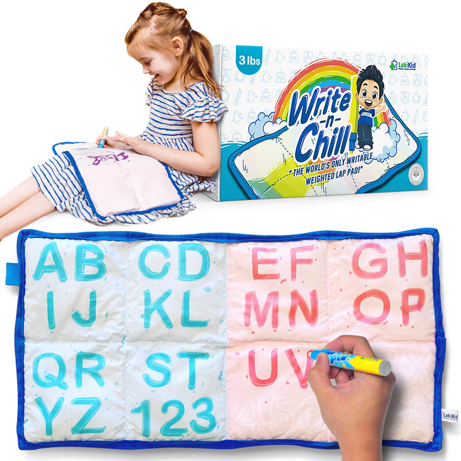 Write N Chill Writable Weighted Lap Pad